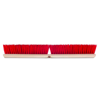 Escova para piso cerdas medias ref. 1124-pr vermelho  el castor