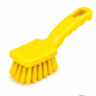 Escova larga para limpeza detalhada ref el castor 412y amarelo