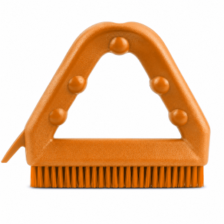 Escova p/ limpeza de rejuntes laranja ref 45t2o - el castor