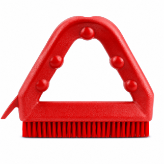 Escova p/ limpeza de rejuntes vermelho ref 45t2r - el castor