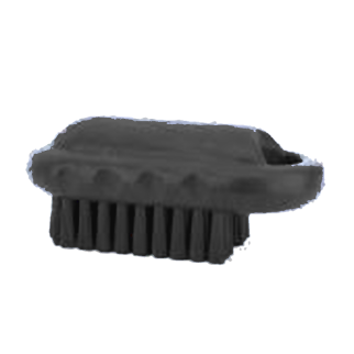 Escova para limpeza de unhas e maos preto ref 4901k  el castor
