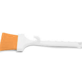 Pincel sanitario plano 2 pol laranja ref. 5002o - el castor