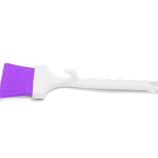 Pincel sanitario plano 2 pol roxo ref. 5002p - el castor
