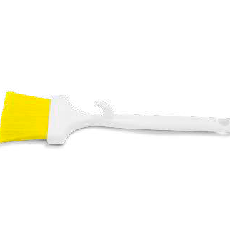 Pincel sanitario plano 3 pol amarelo  ref. 5003y - el castor