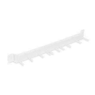 Organizador de parede de aluminio branco el castor