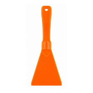 Espátula multiuso de plástico pequena - laranja 9201o el castor