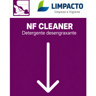 Adesivo diluidor nf cleaner 4x5,5cm