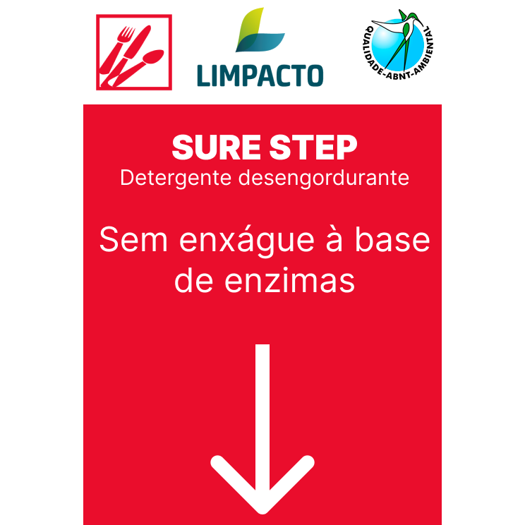 Adesivo diluidor spartan sure step  3,7x5,5cm