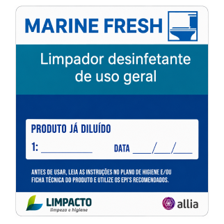 Adesivo spartan limpacto marine fresh 7x8cm