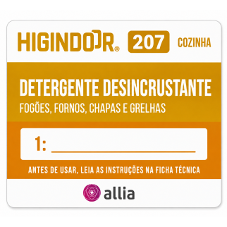 Adesivo higindoor 207 somente diluicao  4x4cm