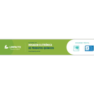 Adesivo especial lavanderia seko lado direito 28cmx4,5cm - dosagem elet de prod quimicos