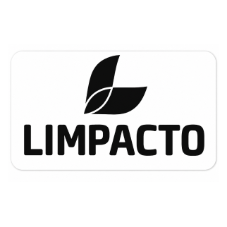 Adesivo limpacto vertical k preto  fundo branco 5x3cm