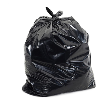Saco para lixo 100l preto 100un 75x90 - leve - equiv 0,05 julieta