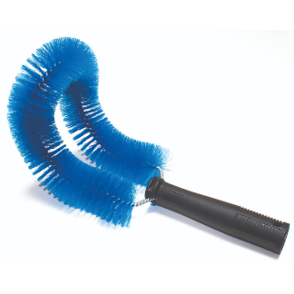 Escova curvada para limpeza de tubulacoes ref. 5401b azul el castor