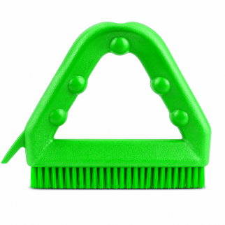 Escova para limpeza de rejuntes verde ref. 45t2g - el castor