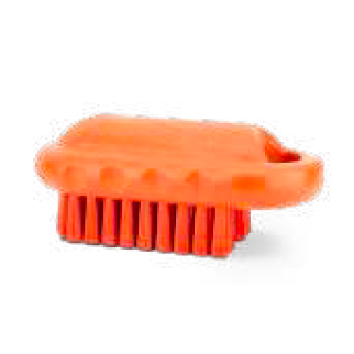 Escova para limpeza de unhas e maos ref. 4901o laranja - el castor