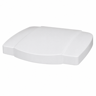Peça de reposição - tampa da lixeira de pedal 050 litros branco tonk/perfect