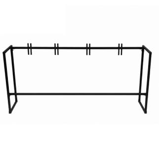 Suporte para 04 Lixeiras com Tampa Basculante 060 Litros Tonk