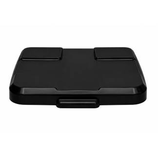 Tampa do Cesto Quad Pedal 15L Preto