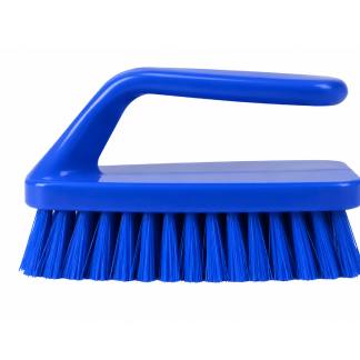Escova Multiuso Tipo Prancha Cerdas Médias Azul Ref 4312B El Castor