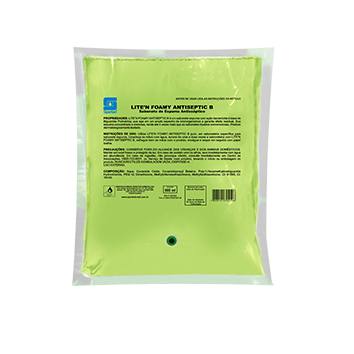Sabonete Antisseptico Espuma 600ML Sem Válvula Lite N Foamy Antissept B Spartan