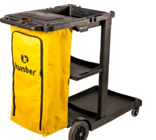 Carro Funcional Compacto Bravo C/bolsa Amarela Kunber