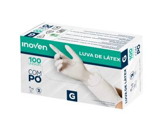 Luva de Latex p/ Procedimento P Caixa C/ 100UN - Inoven