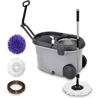 Balde Perfect Mop Move 360 C/ Rodas - 16 Litros