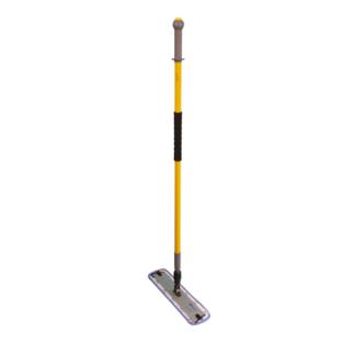 Lite Spray Color Mop com Nível Anodizado Amarelo Suporte Plano Velcro Kunber