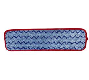 Mop Microfibra 49CM Azul com Borda Vermelha Kunber