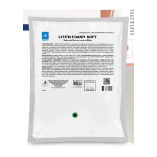 Sabonete Perfumado Espuma 600ML Lite N Foamy Soft Spartan Sem Válvula