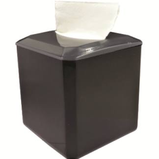 Dispenser de Guardanapo de Mesa Preto Trilha