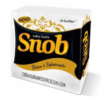 Guardanapo Pequeno 23X23 Snob Gala CX3200 Unid