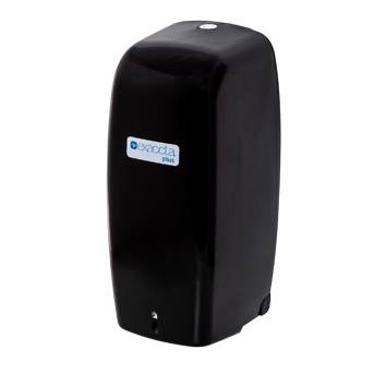 Dispenser Papel Higiênico Interfolhado Preto Exaccta Plus