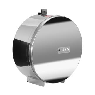 Dispenser Papel Higiênico Rolão Inox com Porta Cadeado JSN