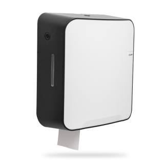 Dispenser Papel Higiênico Rolão Preto/branco Quartz