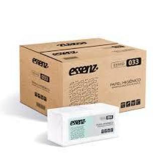 Papel Higiênico Interfolha Folha Dupla V-fold 10X20CM 9000 Folhas Essenz