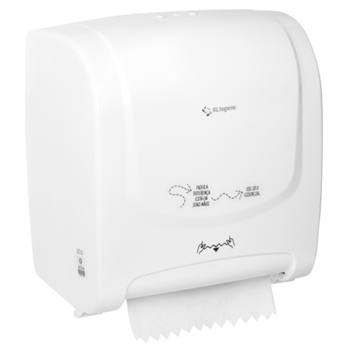 Dispenser Papel Toalha Bobina Branco Plestin
