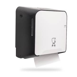 Dispenser Papel Toalha Bobina Branco/preto Quartz