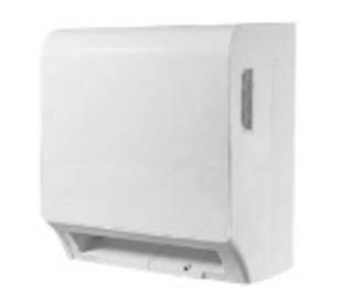 Dispenser Papel Toalha Bobina Eletronico Autocorte Branco Brave Goedert
