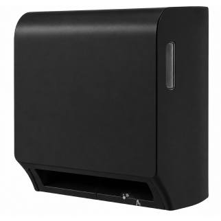 Dispenser Papel Toalha Bobina Eletronico Preto Brave - Pilha