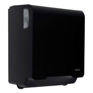 Dispenser Papel Toalha Bobina Preto Brave Alto Fluxo Ref. 60048