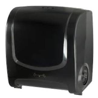 Dispenser Papel Toalha Bobina Preto Plestin