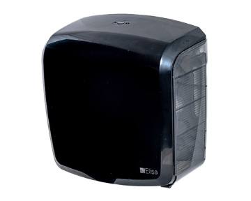Dispenser Papel Toalha Interfolha Preto Elisa