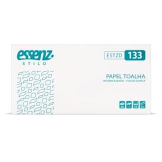 Papel Toalha Interfolha Folha Dupla 3 Dobras 2080 Folhas Essenz ESTZD133