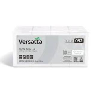 Papel Toalha Interfolha Folha Simples 2 Dobras 1000 Folhas Versatta VVTVS092