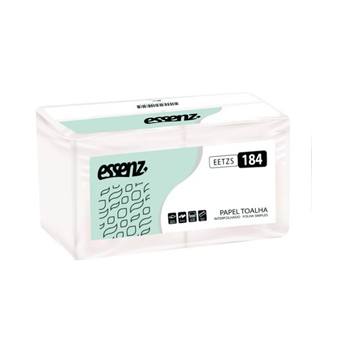 Papel Toalha Interfolha Folha Simples 3 Dobras 2400 FLS Essenz EETZS184