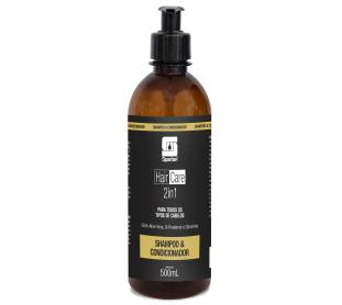 Shampoo e Condicionador 2 em 1 Hair Care 500ML