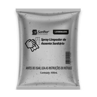 Higienizador de Assento Sanitario em Spray 400 ML Santher