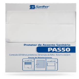 Protetor de Assento Sanitário 120 Folhas
